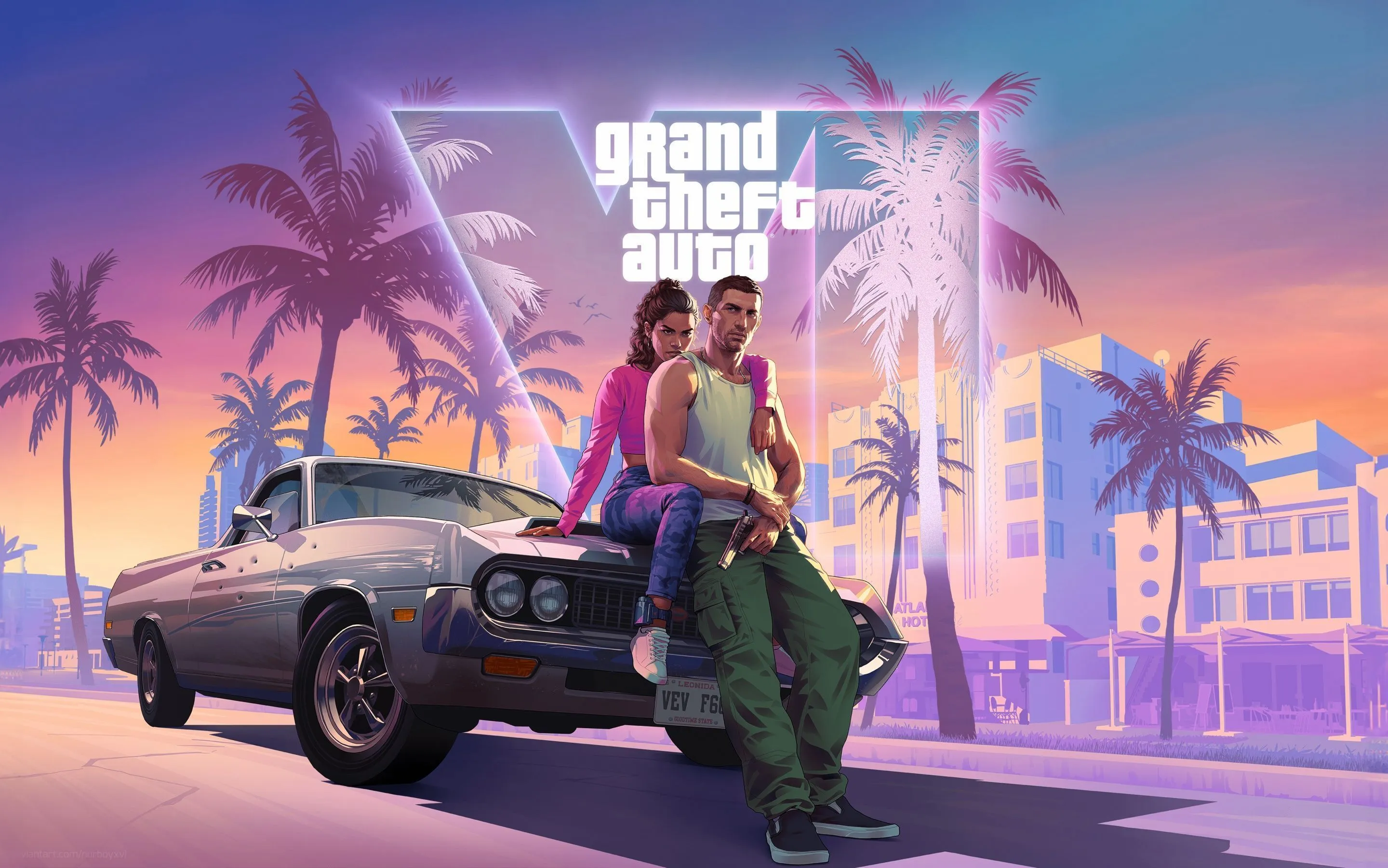 Vice City — pôr do sol